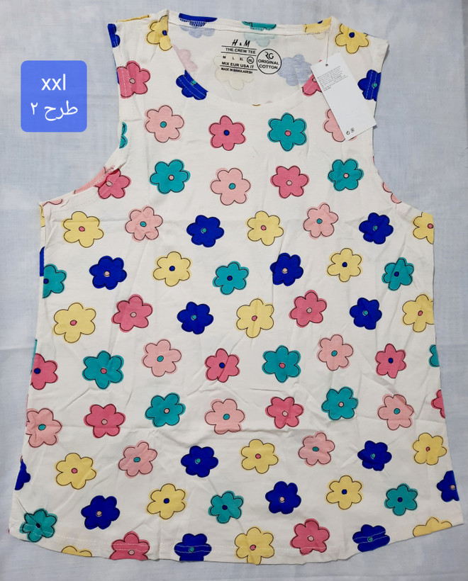 تاپ زنانه مدل حلقه ای برند h&m